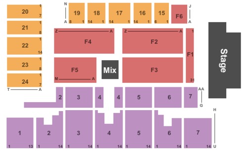 Five Flags Center Arena Tickets Seating Charts And Schedule In Five Flags Center Arena Tickets Seating Charts And Schedule In Dubuque Ia At Stubp