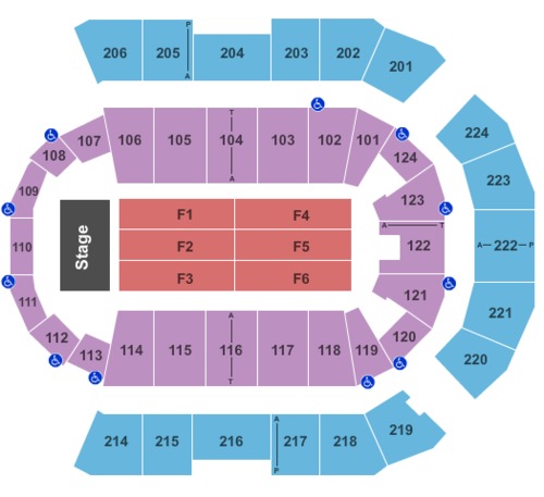Spokane Arena Tickets Seating Charts And Schedule In Wa At Spokane Arena